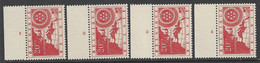 Belgique COB  952 ** (MNH) - Numéros De Planche 1 à 4 - ....-1960