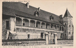 NERAC. - Château Henri IV - Nerac