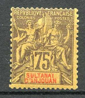 ANJOUAN -- N° 12 * NEUF Ch. Cote 45 € - Unused Stamps