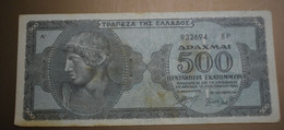 Greece Banknotes 500,000,000 Drachmai F 1944 - Grèce
