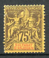 ANJOUAN -- N° 12 ** NEUF LUXE Cote 90 € - MNH - Unused Stamps