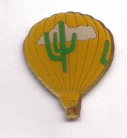 D189 Pin's Balloon Ballon Montgolfière Cactus Achat Immédiat - Luchtballons