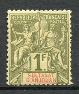 ANJOUAN -- N° 13 * NEUF Ch. Cote 110 € - Unused Stamps