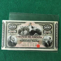 SPAGNA 500 PESETAS 1876 COPY - 100 Pesetas