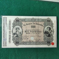 SPAGNA 1000 Pesetas 1875 COPY - 100 Peseten