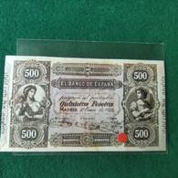 SPAGNA 500 PESETAS 1875 COPY - 100 Peseten