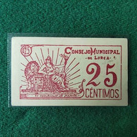 SPAGNA 25 CENT 1937 - 100 Pesetas
