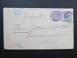 BRIEF 1901 London - Wien   // B0867 - Covers & Documents