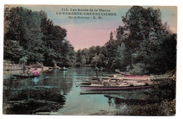 LA VARENNE-CHENNEVIERES --1909--Ile D'Amour ( Animée)..carte Colorisée........à  Saisir - Chennevieres Sur Marne
