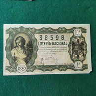 SPAGNA LOTERIA NACIONAL 1949 - Other & Unclassified