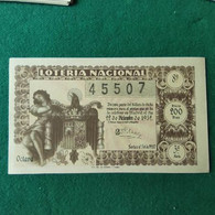SPAGNA LOTERIA NACIONAL 1952 - Other & Unclassified
