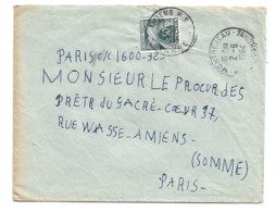 ( 4570)  1964 Timbre Taxe Yvert 93 50 C Vert Foncé - 1960-.... Covers & Documents