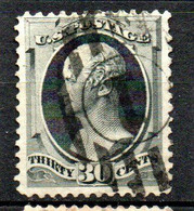 Col24 états Unis D'Amérique N° 48 Oblitéré Used Cote : 250,00 € - Used Stamps