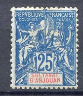 ANJOUAN -- N° 16 * NEUF Ch. Cote 40 € - Unused Stamps