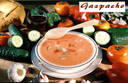 N°89633 GF -cpsm Recette : Le Gazpacho - Recettes (cuisine)