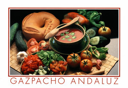 N°89637 GF -cpsm Recette : Gazpacho Andaluz - Recettes (cuisine)