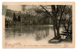 CHENNEVIERES --1907--La Marne à Chennevières.........carte Précurseur.......cachet SUCY EN BRIE....  ........à  Saisir - Chennevieres Sur Marne
