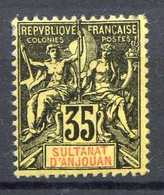ANJOUAN -- N° 17 ** NEUF LUXE Cote 50 € - MNH - Unused Stamps