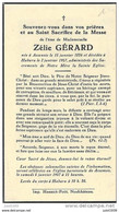 ASSENOIS , 1886 . HABARU , LEGLISE , 1957 . Mademoiselle Zélie GERARD . - Léglise