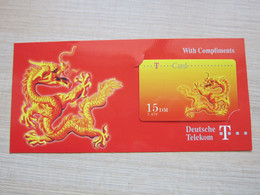 Compliments By Deutsche Telekom Representation Beijing, Year Of Dragon, Mint Expired,1500 Pcs Issued - [3] T-Pay Micro-Money