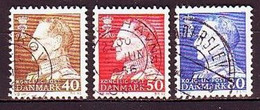 1965. Denmark. King Frederik IX. Used. Mi. Nr. 428-30 - Usati