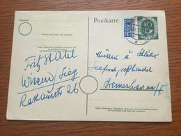 SCH3613 BRD Ganzsache Stationery Entier Postal P 12II Von Wissen/Sieg - Postcards - Mint