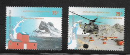 Argentina 2003 / 2004 Antarctic Bases Jubany And Orcadas Two MNH Stamps - Unused Stamps