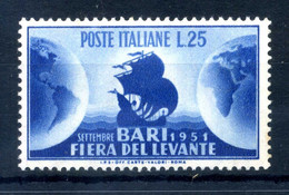 1951 REP. IT. SET MNH ** - Gomma Bruna / See Scan - 1946-60: Neufs