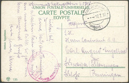 MSP VON 1914 - 1918 1917, Briefstempel KAISERLICHE MARINE SEEFLUGSTAITON KONSTANZA Auf Feldpost-Ansichtskarte, Pracht - Maritime