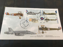 (5 D 18) 1999 - CANADA FDC - Military Aviation Aircraft - Airplanes / Avion Militaire - 1991-2000