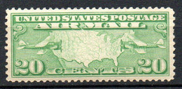 Col24 états Unis D'Amérique PA N° 9 Neuf X MH Cote : 15,00 € - 1b. 1918-1940 Nuovi