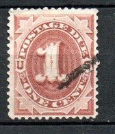 Col24 états Unis D'Amérique Taxe N° 8 Oblitéré Used Cote : 5,00 € - Postage Due