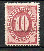 Col24 états Unis D'Amérique Taxe N° 19 Oblitéré Used Cote : 25,00 € - Postage Due