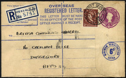 BRITISCHE MILITÄRPOST 321 BRIEF, 1959, 2 P. Hellbraun Mit K2 FIELD POST OFFICE/978 Auf Militärpost-Einschreibbrief Der B - Used Stamps