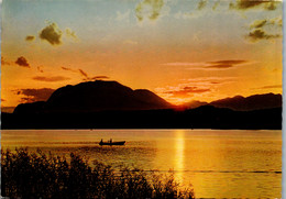 22945 - Kärnten - Faakersee Mit Dobratsch , Abendstimmung - Gelaufen 1970 - Faakersee-Orte