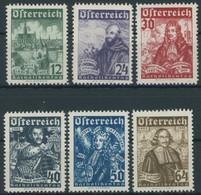 ÖSTERREICH 557-62 *, 1933, Katholikentag, Falzrest, Prachtsatz - Other & Unclassified