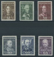 ÖSTERREICH 1918-1938 617-22 **,* , 1935, Herrführer, 30 G. Falzrest, Sonst Postfrischer Prachtsatz - Other & Unclassified