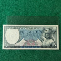 SURINAME 5 GULDEN  1963 - Surinam