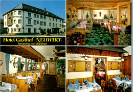 23054 - Deutschland - Ismaning Bei München , Hotel Gasthof Neuwirt , Max Und Traudk Schmidramsl Mehrbildkarte  - Gelaufe - Ismaning