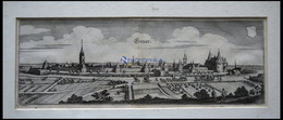 GEMAR, Gesamtansicht, Kupferstich Von Merian Um 1645 - Lithographies