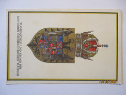 Österreich, Wappen Wappenschild Und Krone Kriegshilfsbüro (60387) - Oorlog 1914-18