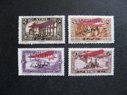 ALAOUITES : TB Série PA N° 9 Au PA N° 12, Neufs X  . - Unused Stamps