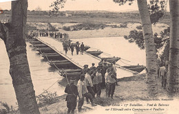 34 - HERAULT - MILITARIA - 10118 - 2è Génie-17è Bataillon Pont De Bateaux Entre Campagnan Et Paulhan - Paulhan