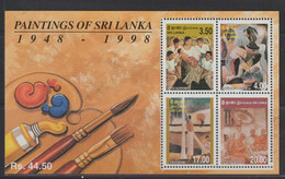 Sri Lanka 1998 Paintings Of Sri Lanka S/S MNH - Sri Lanka (Ceylon) (1948-...)