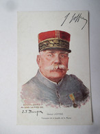 GENERAL  JOFFRE   .....   ILL.  PAR   BOUCHOR       -    AMIS  GENEREUX  DE  L ' ILE  MAURICE     TTB - Weltkrieg 1914-18