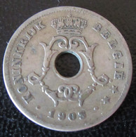 Belgique - Monnaie 10 Centimes 1903 Légendes NLD - 10 Cent