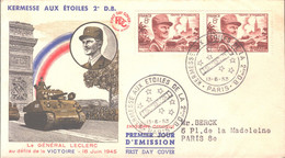 FDC N° 942 Maréchal Leclerc - 1950-1959