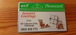 Phonecard United Kingdom, BT 171E - Christmas - BT Souvenir