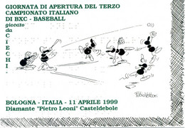 BASEBALL Cartolina - 3° Campionato Italiano Di Baseball Giocato Da Ciechi - Honkbal