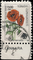 Turquie 1990. ~ YT 2645 - Papaver Rhoeas (Coquelicot) - Oblitérés